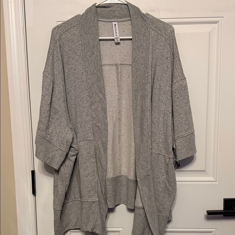 Athleta Heather Gray Women's Cardigan